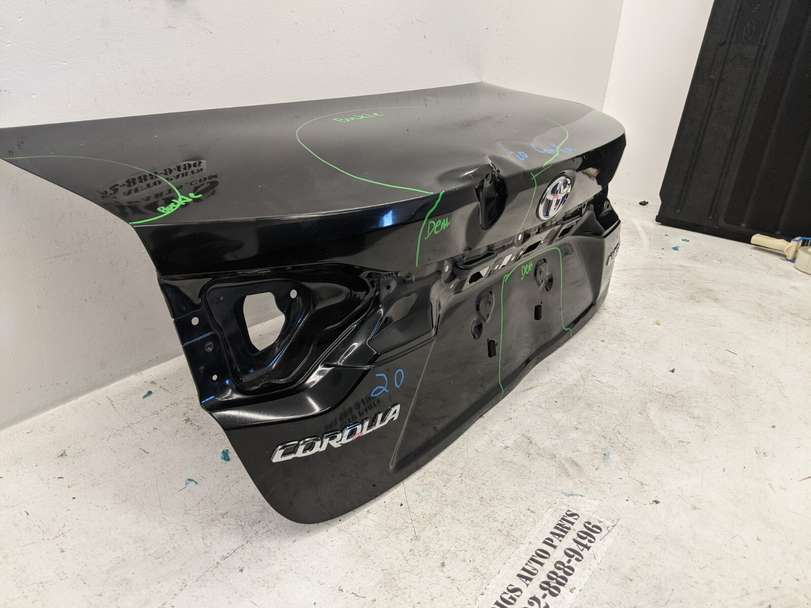 20202022 TOYOTA COROLLA REAR TRUNK LID 6440102E80 OEM E0283 eBay