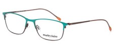 Calabria Claire 6213 Cat-Eye Reading Glasses 7.00 Teal Green Blue Women