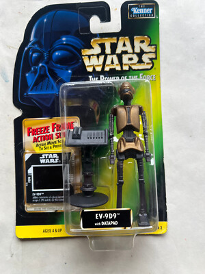 Star Wars POTF FF EV-9D9 Freeze Frame 1998 MOC E VI ROTJ     325