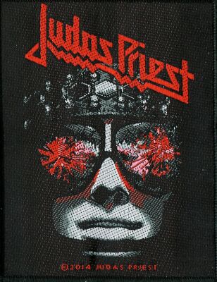 JUDAS PRIEST HELL BENT FOR LEATHER PATCH SEW ON PATCH 10cm x 7cm