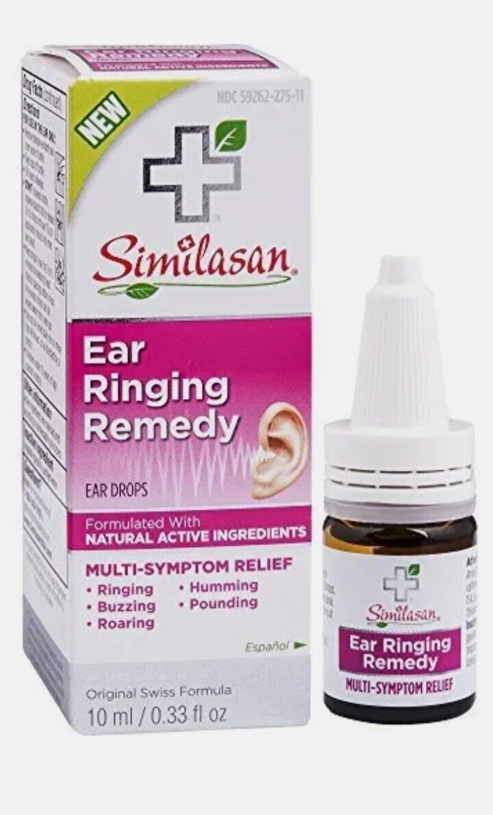Similasan Ear Ringing Remedy Drops Temporary Multi-Symptom Relief ringing buzing