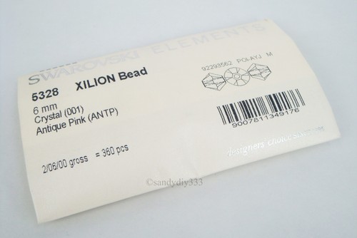 SWAROVSKI Crystal Element 5328 Xilion Bicone Bead Colour SIZE 5mm 6mm 8mm - Picture 106 of 125