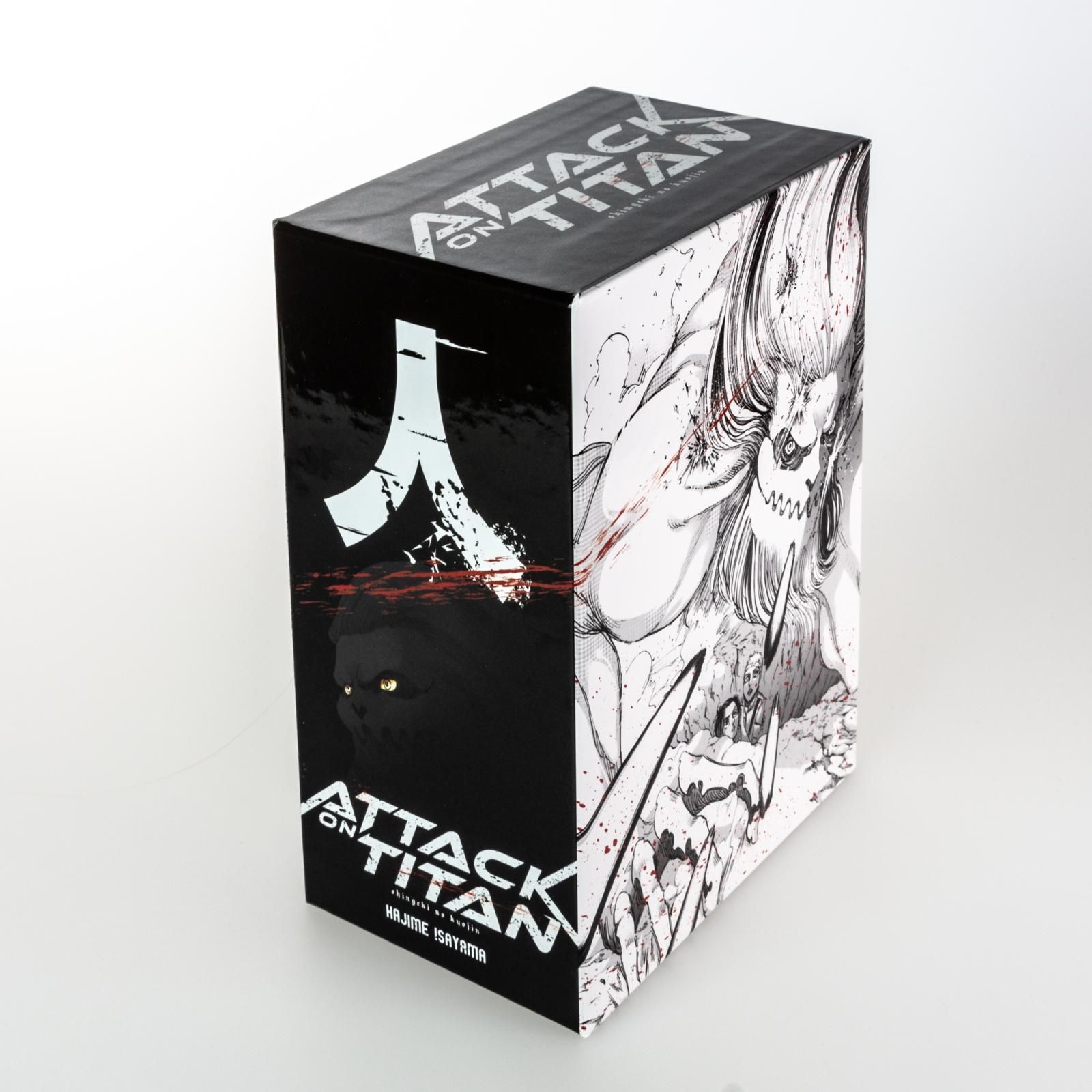 Thumbnail - Attack On Titan, Bände 21-25 Sammelschuber Mit Extra Hajime Isayama