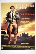 DEAD BANG 17x24 Original exYU movie poster 1989 DON JOHNSON, JOHN FRANKENHEIMER