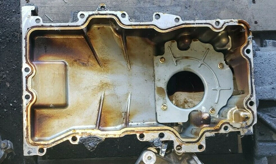 2003-2004-2005-2006-2007-2008 JAGUAR TIPO S V6 3.0 MONTAJE CÁRTER DE ACEITE Foto 2 de 3