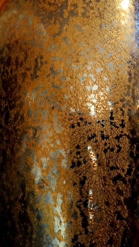 "Florero de cerámica de cobre con ramo de invierno Kohls de tamaño mediano 12 1/2"" de alto X 7"" de ancho" Foto 4 de 4