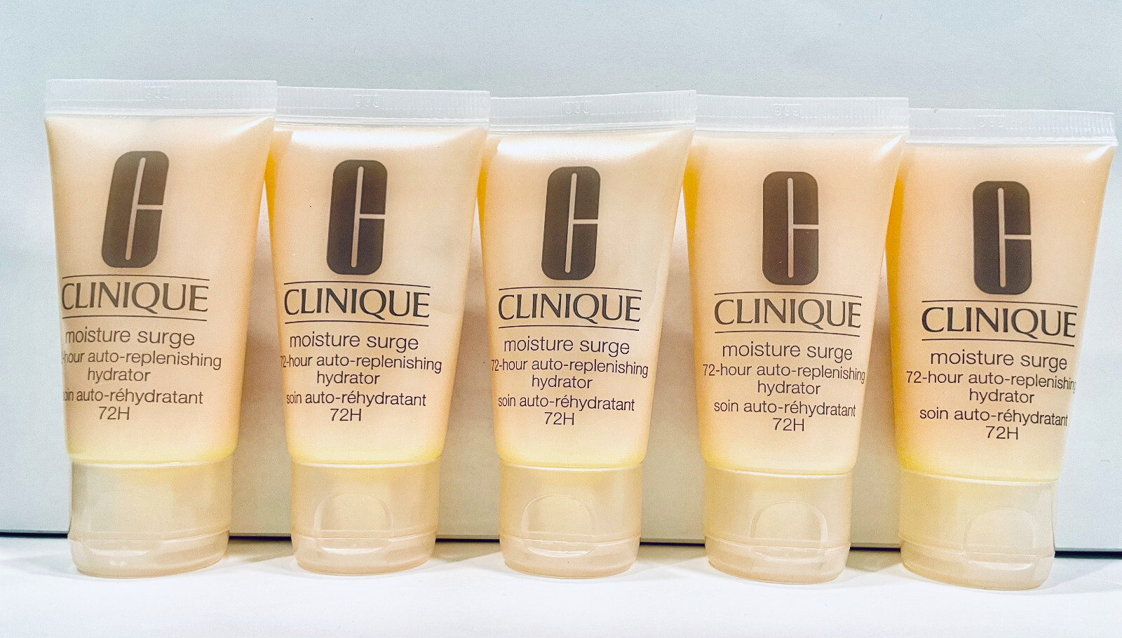 Clinique Moisture Surge 72-Hour Hydrator 5-Pack 25oz Total New
