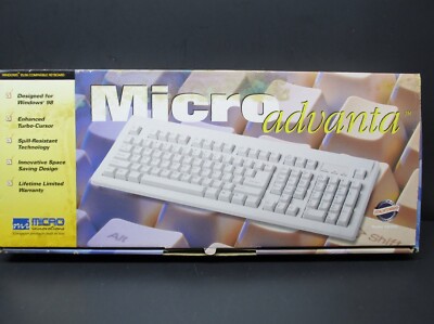 Micro Innovations Micro advanta, Model KB400i, W 95 / 98 Keyboard,  New in Box