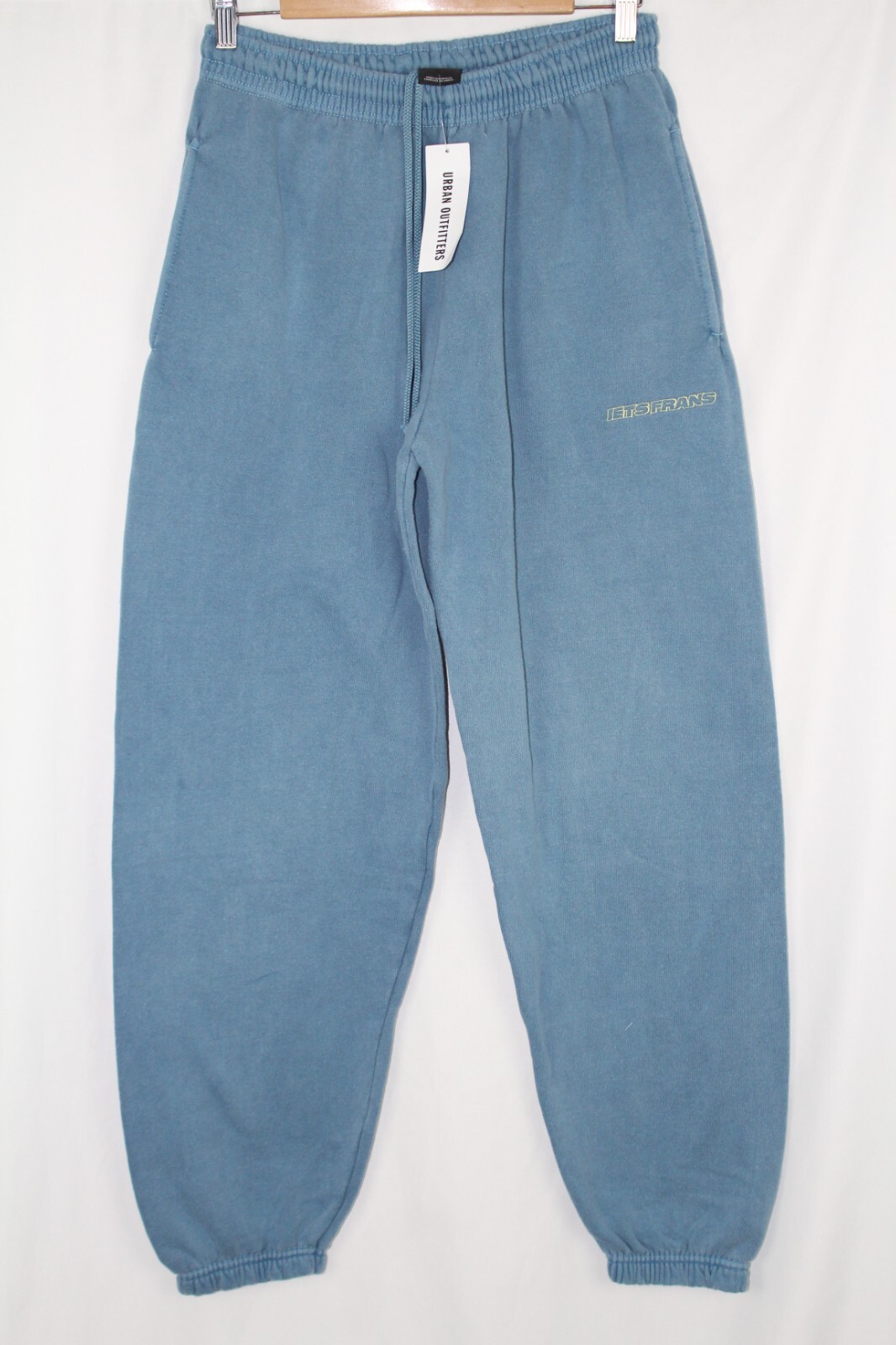 Pantalones para correr bordados iets frans azules