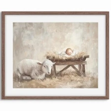 Nativity Christian Wall Art Christian Nativity Christmas Wall Art Printable