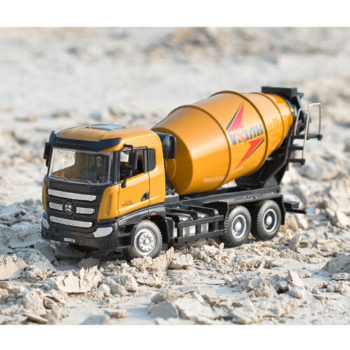 1:50 Betonmischer Spielzeug Baufahrzeug Druckguss Automodell fur Kinder Jungen - Bild 4 von 9