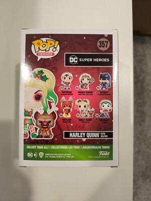 Funko POP! Harley Quinn with Helper #357 Super Heroes Series | eBay