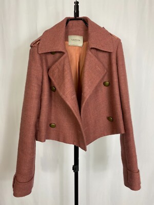 Lanvin Womens Double breasted Blazer