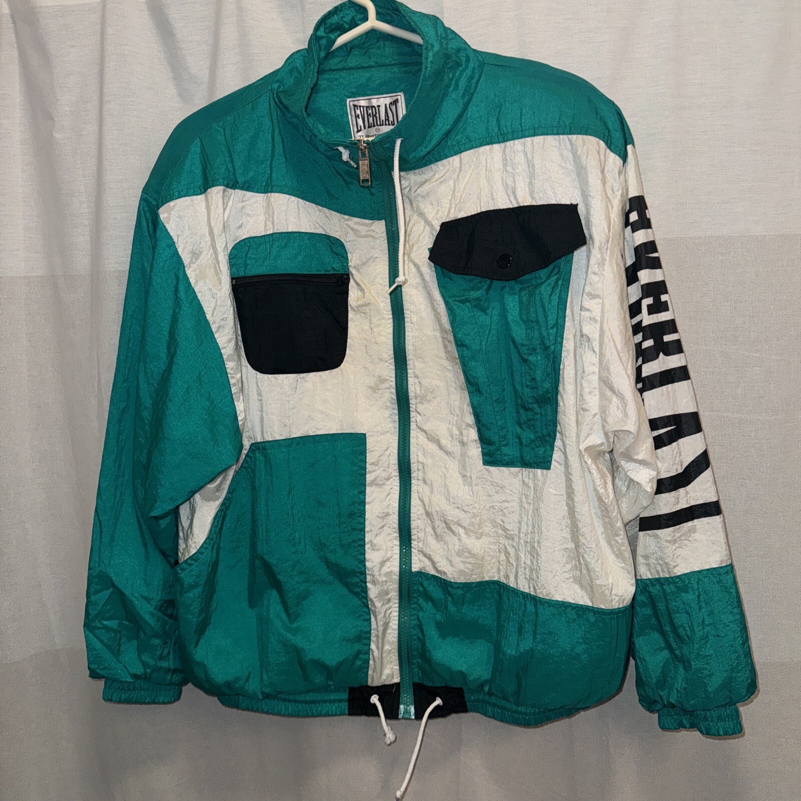 VTG 80s Everlast Bodygear Full Tracksuit Windbrea… - image 3