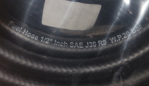 1/2" 13mm Reinforced Rubber Fuel Petrol Diesel Oil Hose Line Tube Car Marine E10 - 第 1/3 張圖片