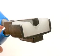 Nylon Jaw Pliers Ring Bending Forming Plier with V-Shape Block Shaping Bending