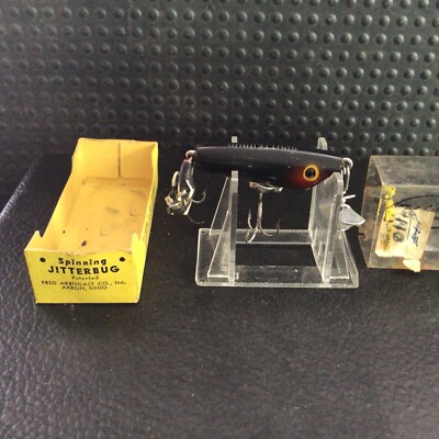 VNTAGE FRED ARBOGAST SPUTTERBUG , Jtter Bug , Plus Other Vntage