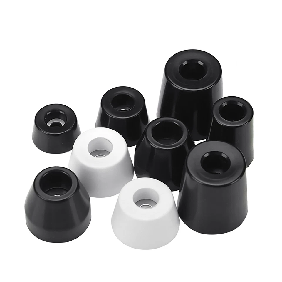 4 Füße für Lautsprecher, Gummi, 6-52 mm Höhe, Boxen Füsse, Gummifüße, Gummifüsse - Bild 4 von 4