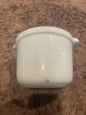 HALL CHINA CO. Vintage Forman Family, Inc. Serving Pot Blue