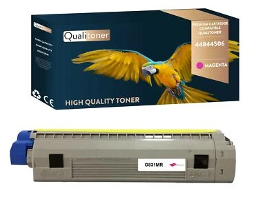 Toner OKI 44844506 Compatible Magenta x1 QUALITONER - Photo 1/4