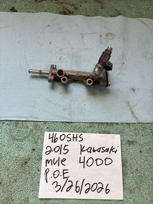 #ad 2015 Kawasaki Mule 4000 Fuel Rail Injector 460 $100.00