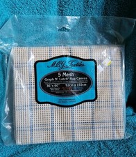 Alfombra MCG Textiles Graph 'N Latch Lona (5 mallas) 36”x 60” Nueva en Paquete Hecha en EE. UU.  
