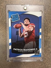 2017 Panini Donruss - Rated Rookie Patrick Mahomes II #327 (RC)