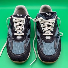 SAS Journey Sneakers Womens 6.5 M Blue Walking Shoes Tripad Comfort Good