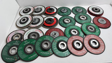 23 NEW Rockmount 9978WN 4-1/2&rdquo; Zirconia Flap Discs T29 80 Grit 5/8-11