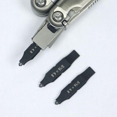 Glasbrecher-Bits für Leatherman Doppelend-Schraubendreher Ersatz Wolframkarbi...