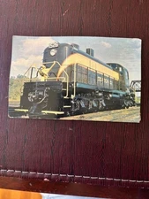 Postcard-Seaboard 1526-Alco Road Switcher Model RSC-2 Built in 1949-Chrome