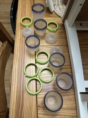 Comotomo Bottle Green Set Bundle Lot Large 8 Oz And Small 5oz