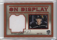 2022-23 Upper Deck The Cup On Display Jersey 4/75 Brandt Clarke #OD-BC 2oh