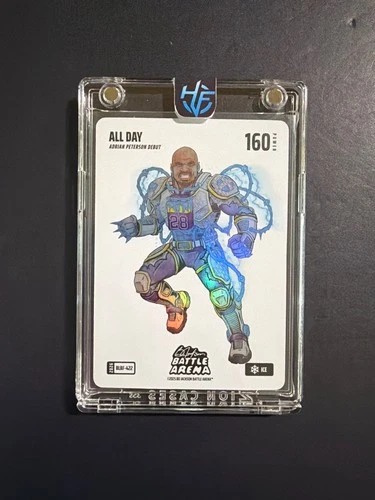 All Day Adrian Peterson Bo Jackson Battle Arena 160 Power Ice BLBF-422 2026 Foil