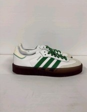 WORN once adidas Wmns Sambae White Green Gum IE9105 Size 7w NO BOX WITH LACES