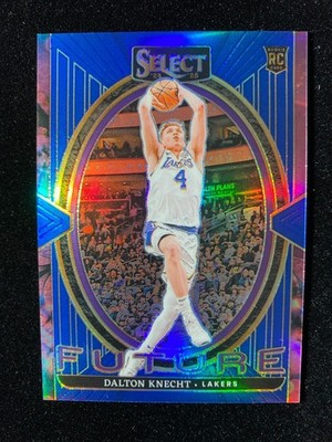 2024-25 Panini Select Future DALTON KNECHT Rookie #25 BLUE PRIZM #/75 Lakers RC