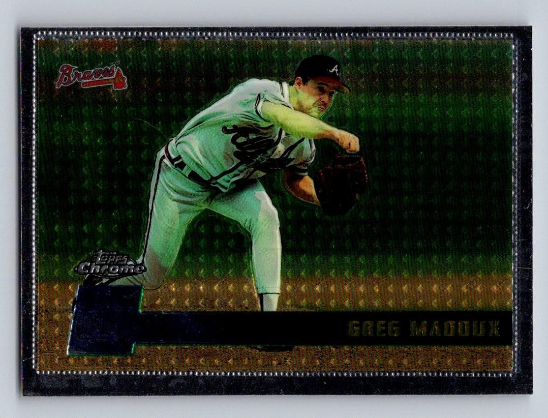 1996 Topps Chrome #125 Greg Maddux