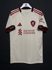 New Liverpool 25/26 White Adidas Jersey - Medium