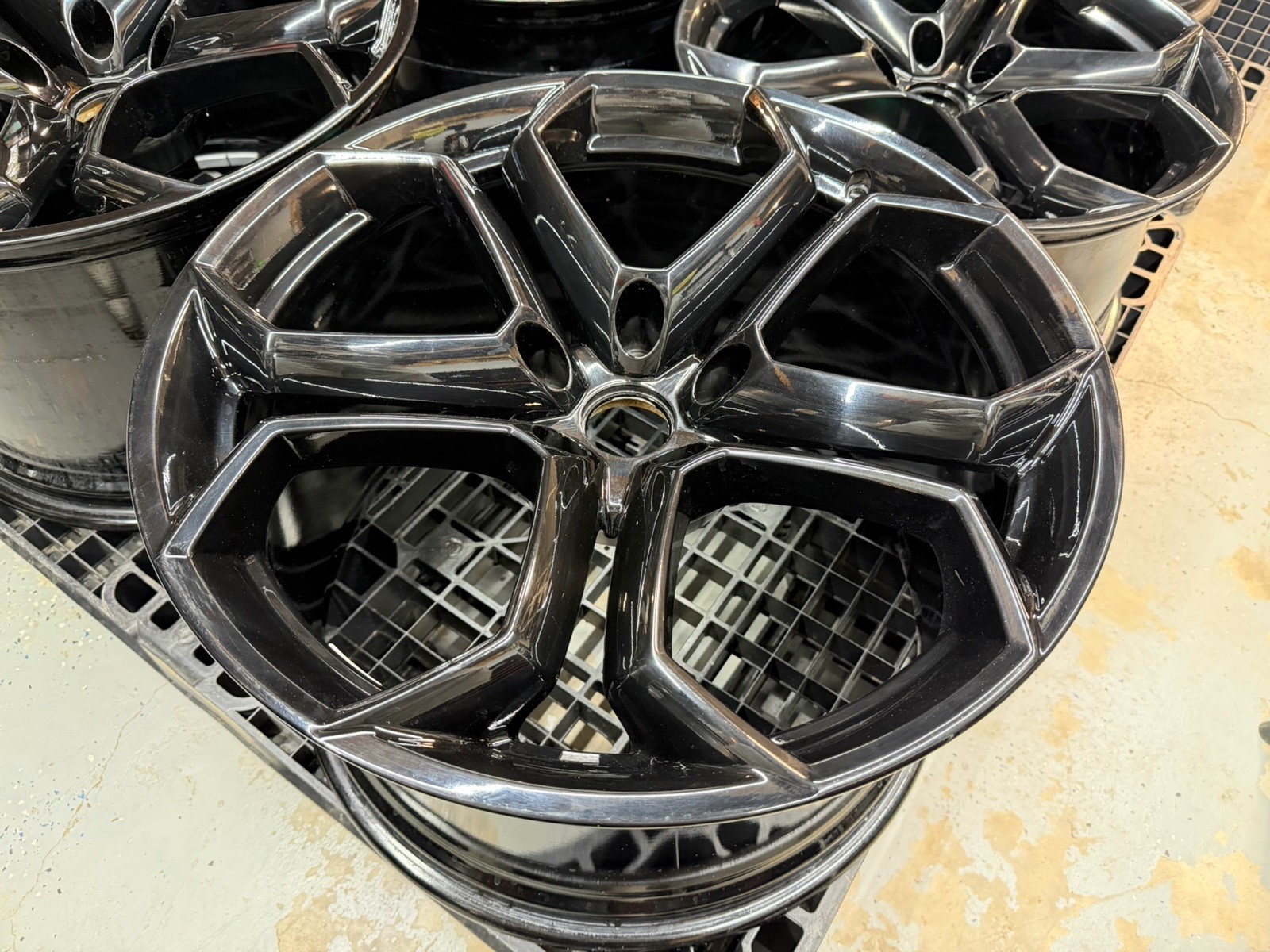 19" 20" LAMBORGHINI AVENTADOR LP700 Factory OEM Original  Black Wheels Rims
