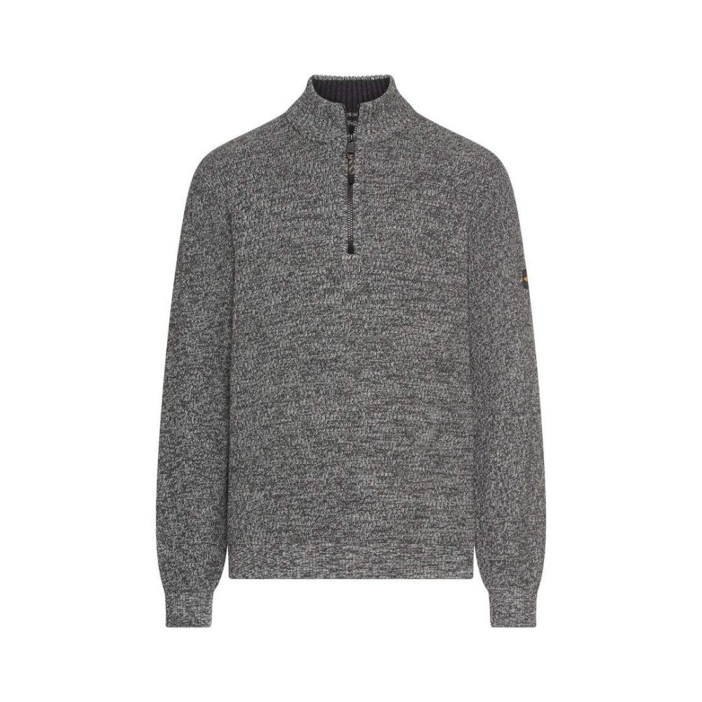 Camel Active Men's Knit Sweater Troyer Gray 6K06 409530 88 Asphalt