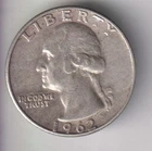 1962-D WASHINGTON QUARTER 25¢ DENVER 90% SILVER COIN UNITED STATES MINT