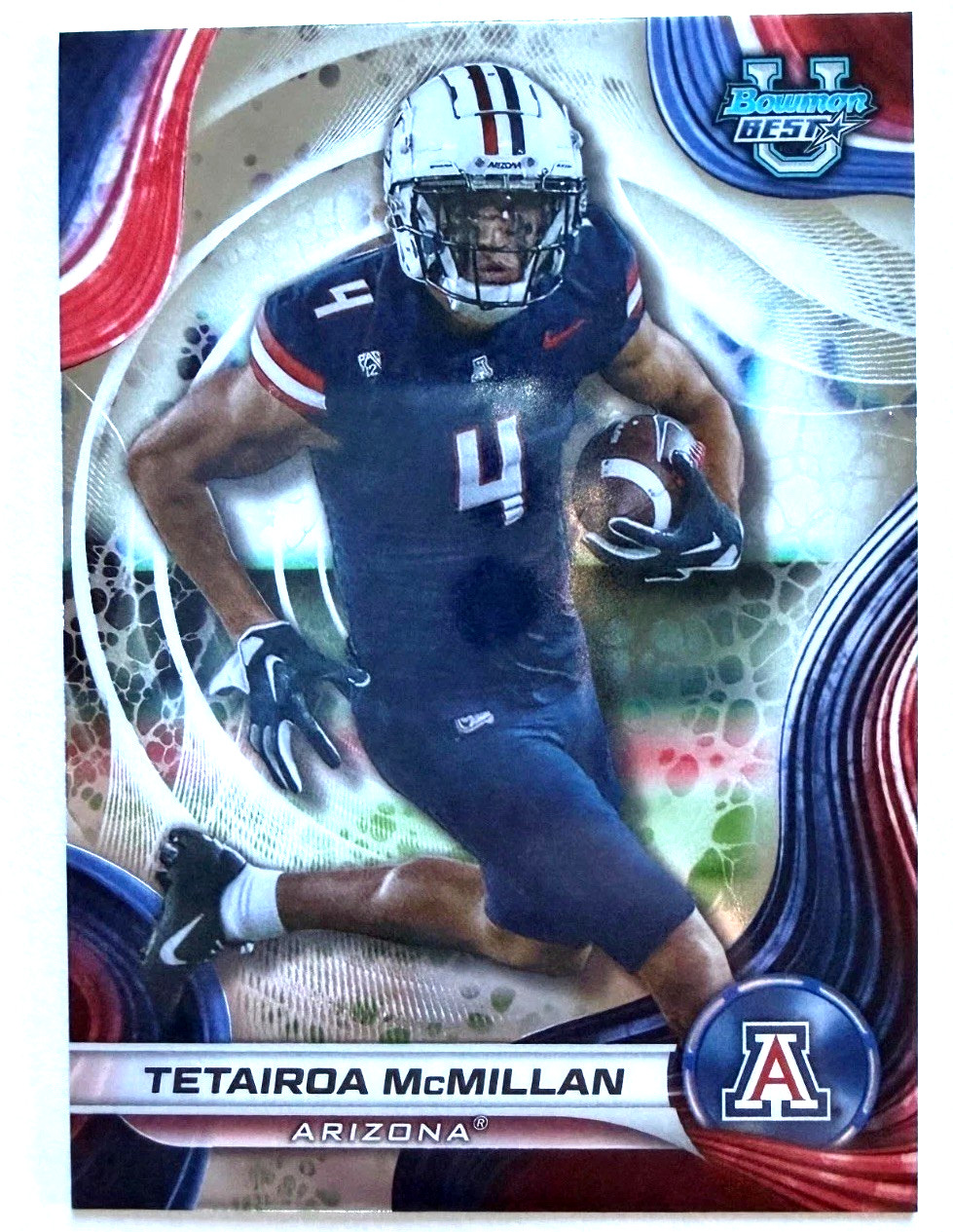 2024 Bowman Best U - Tetairoa Mcmillan #30 Carolina Panthers