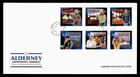 DR WHO 2002 ALDERNEY GUERNSEY FDC COMMUNITY SERVICES EMS COMBO w29681