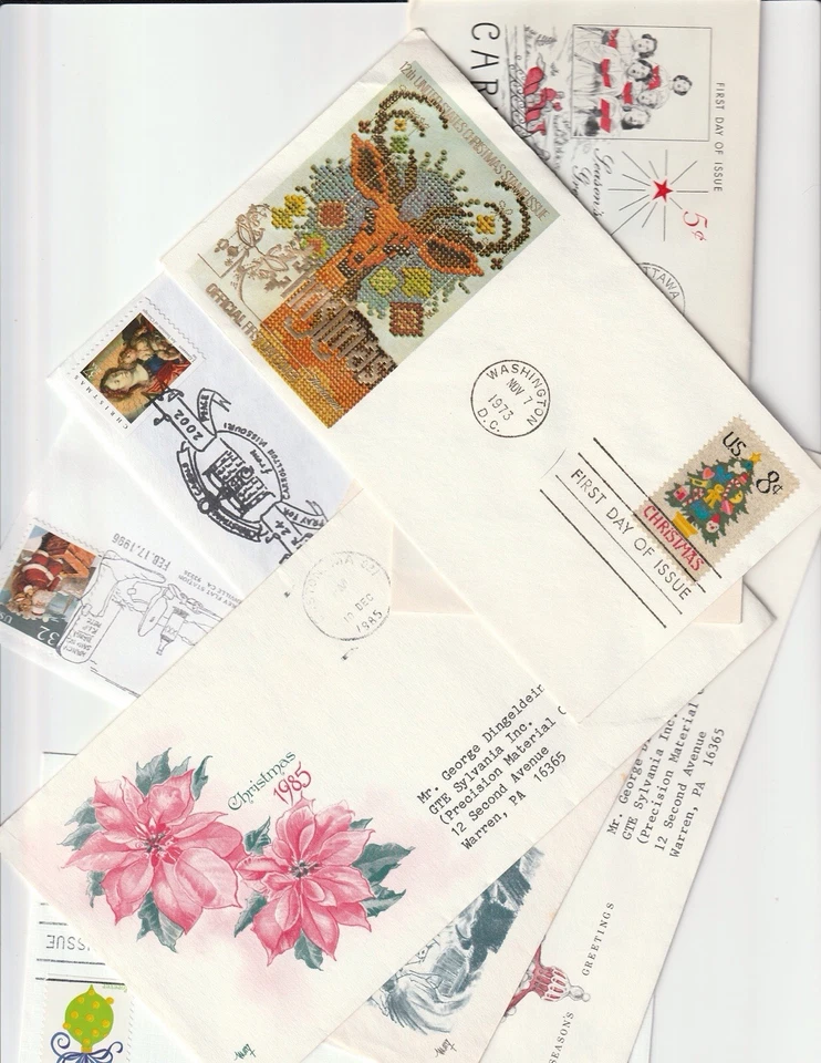 (10) WORLDWIDE FIRST DAY OF ISSUE CHRISTMAS COVERS - Image 2 of 4