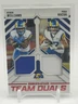 2025 Panini Rookies & Stars - Team Duals Patch Rams Puka Nacua & Kyren Williams