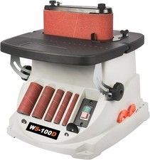 Belt Sander & Oscillating Spindle Sander, 450W 2-in-1 Woodworking Tools with 5