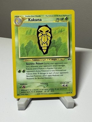Kakuna 41/75 Neo Discovery Regular Uncommon Card Pokemon TCG