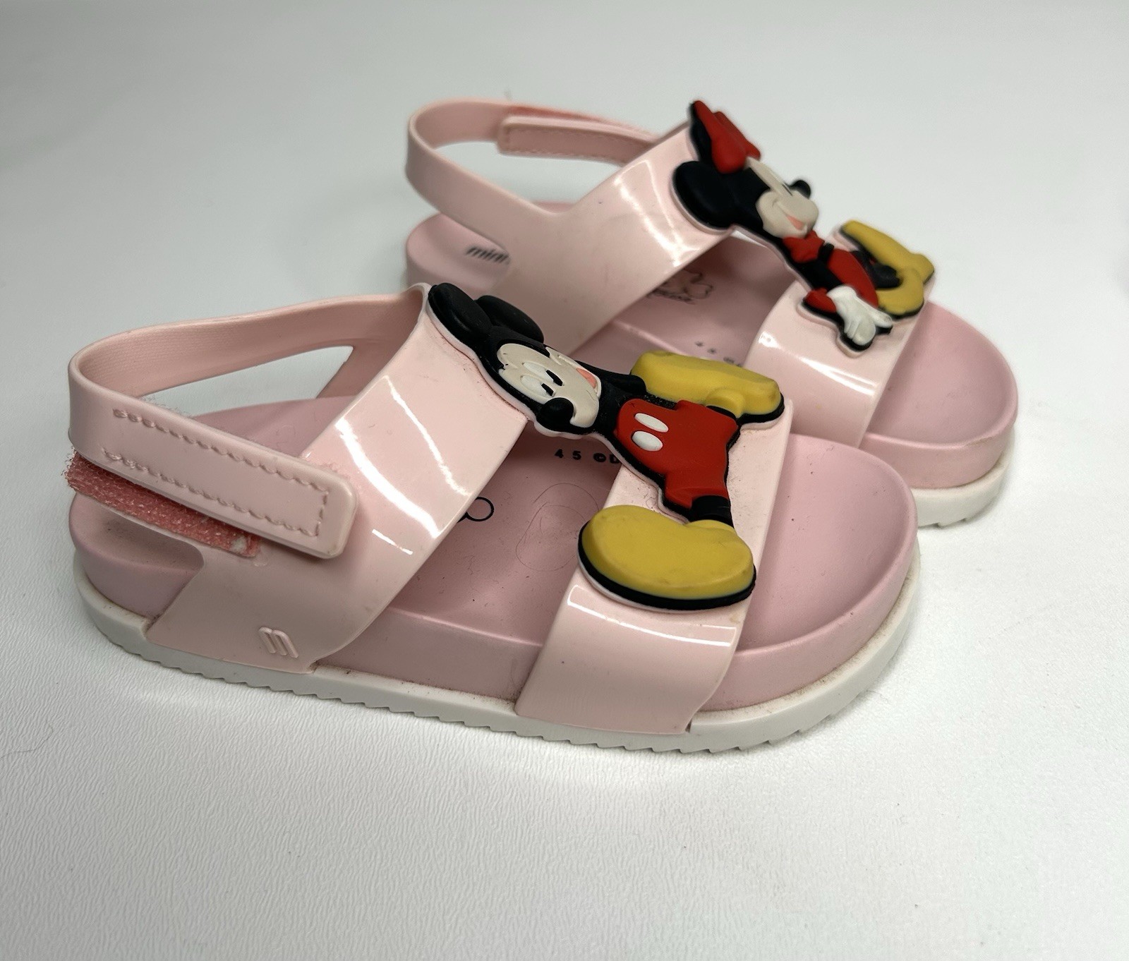 Lotto Mini Scarpe Melissa Topolino Minnie Taglia 8 9 Native Disney Vacanze Estate Bambini