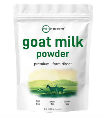 Goat Milk Powder 2Lb | Grass-Fed, Australian, Protein & Calcium Rich, Non-GMO