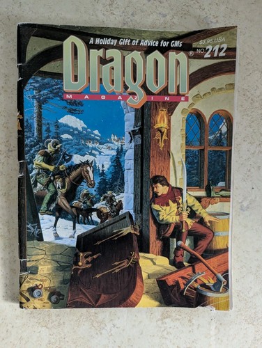 Dragon Magazine Vintage Lot 1994-95 10 Total Issues Numbers 206 + 209-217 - Picture 11 of 22